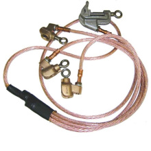 Portable Earthing Earth Clamp And Safety High Voltage Ground Wire Setquipment Set